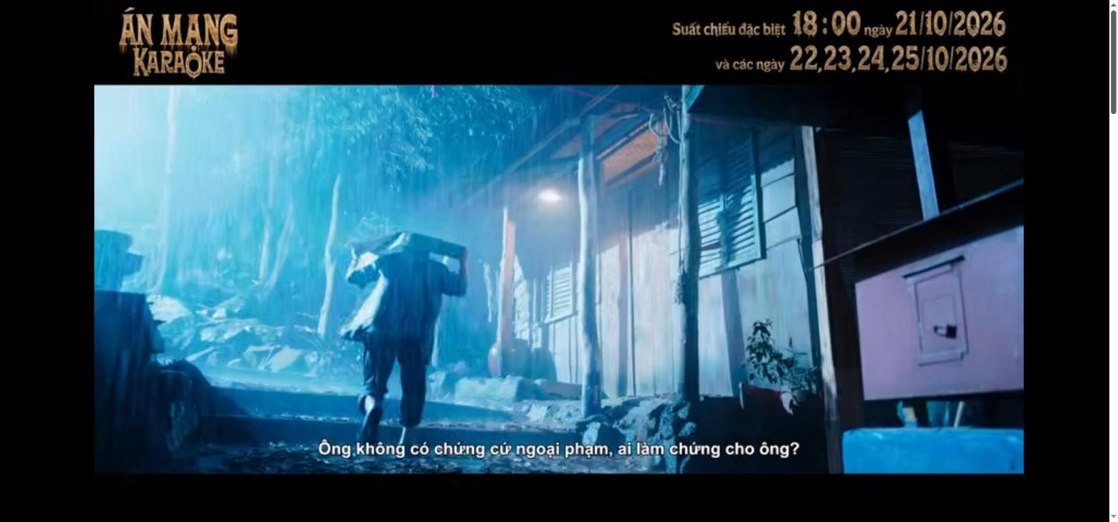 Cảnh trong trailer chính thức Án Mạng Karaoke