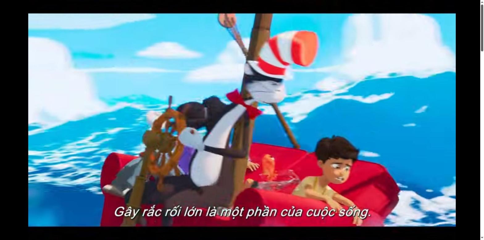 Cảnh trong phim Chàng Mèo Mang Mũ