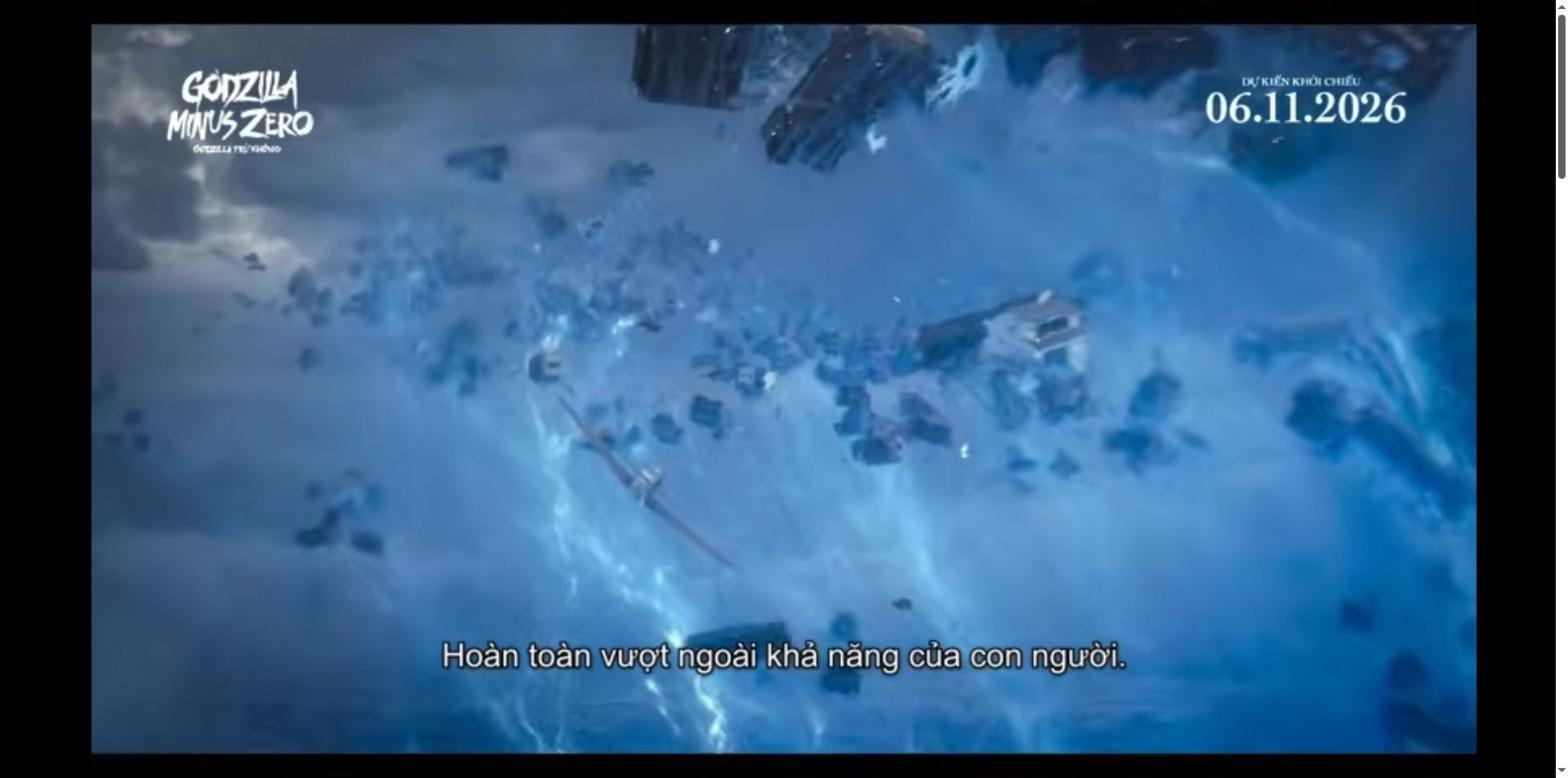 Cảnh trong phim Godzilla Trừ Không