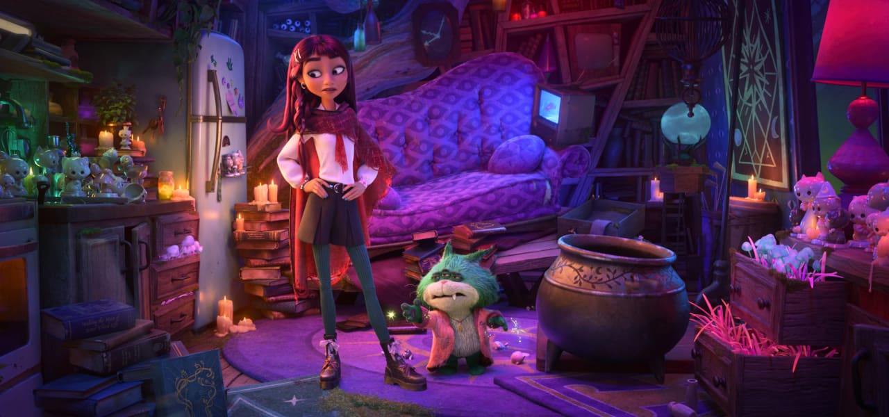 Disney hé lộ 30 phút đầu 'Hexed': thế giới phù thủy rực rỡ và chú mèo ba mắt gây cười