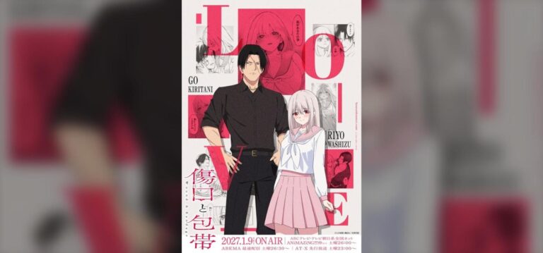Rom-com yakuza 'Kizuguchi to Houtai' lên sóng tháng 1/2027, Kanemoto Hisako và Kobayashi Chikahiro đóng chính