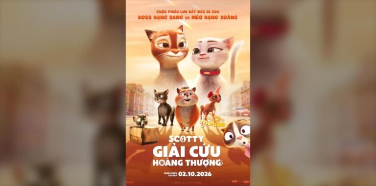 Poster chính thức Scotty Giải Cứu Hoàng Thượng