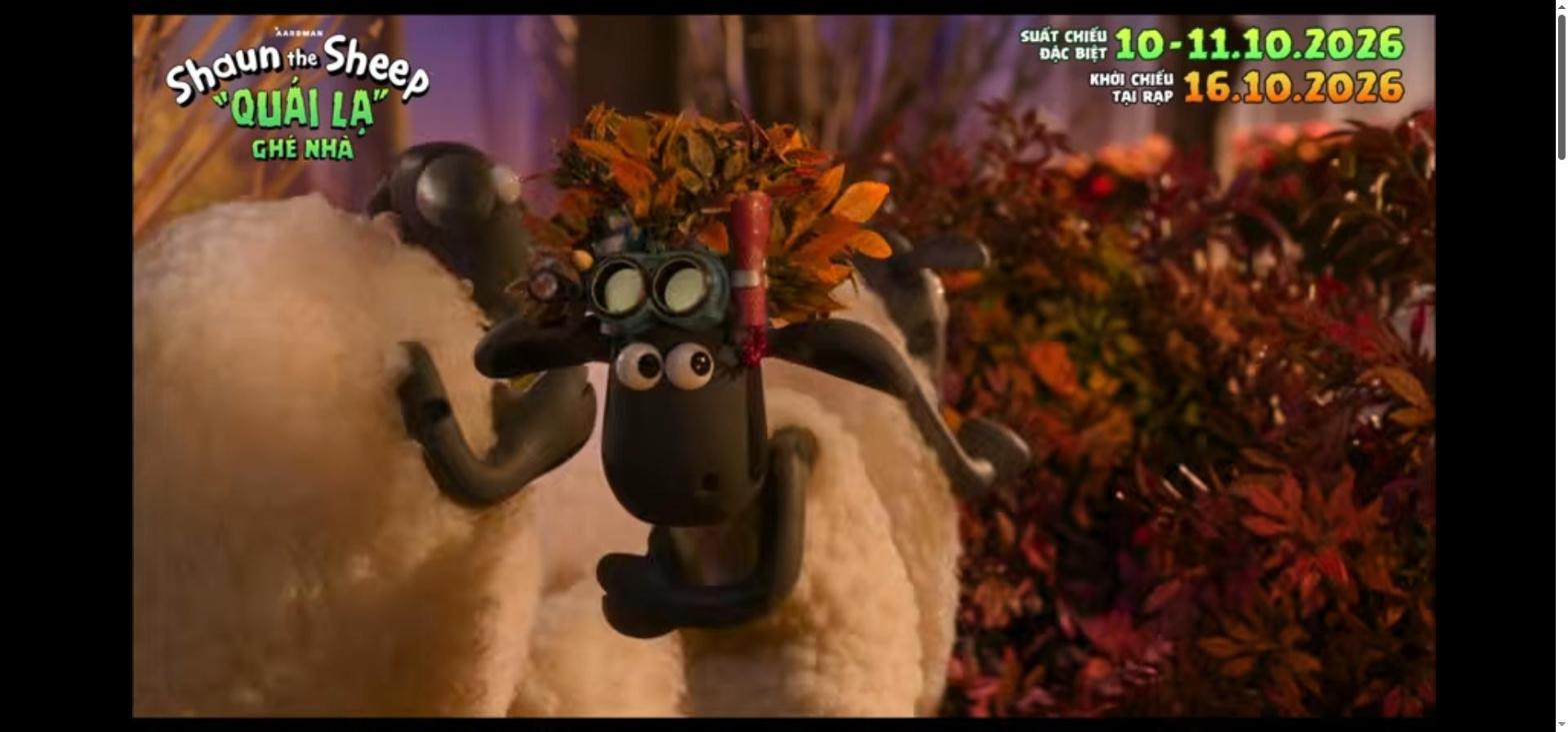 Cảnh trong trailer chính thức Shaun the Sheep: Quái Lạ Ghé Nhà